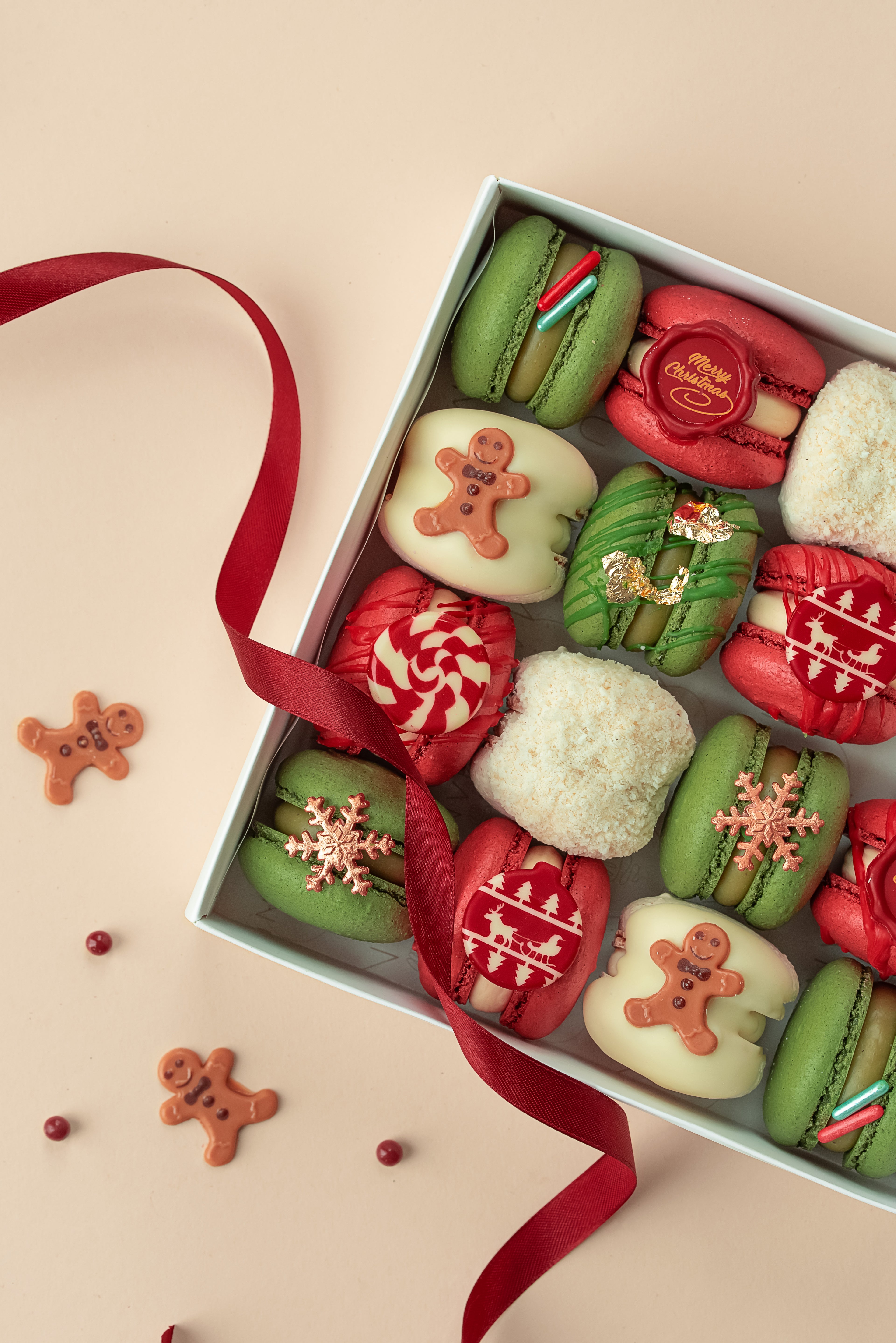 Macarons „Kalėdos“